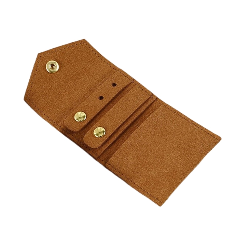 Opbergdoos voor het organiseren uw sieraden Lichtgewicht en handige verpakkingstas: Bruin