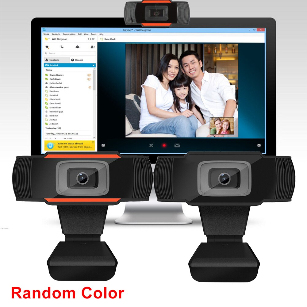 Roterbar usb 2.0 webcam cmos pc digitalkamera videooptagelse til live web cam computer kamera usb kamera