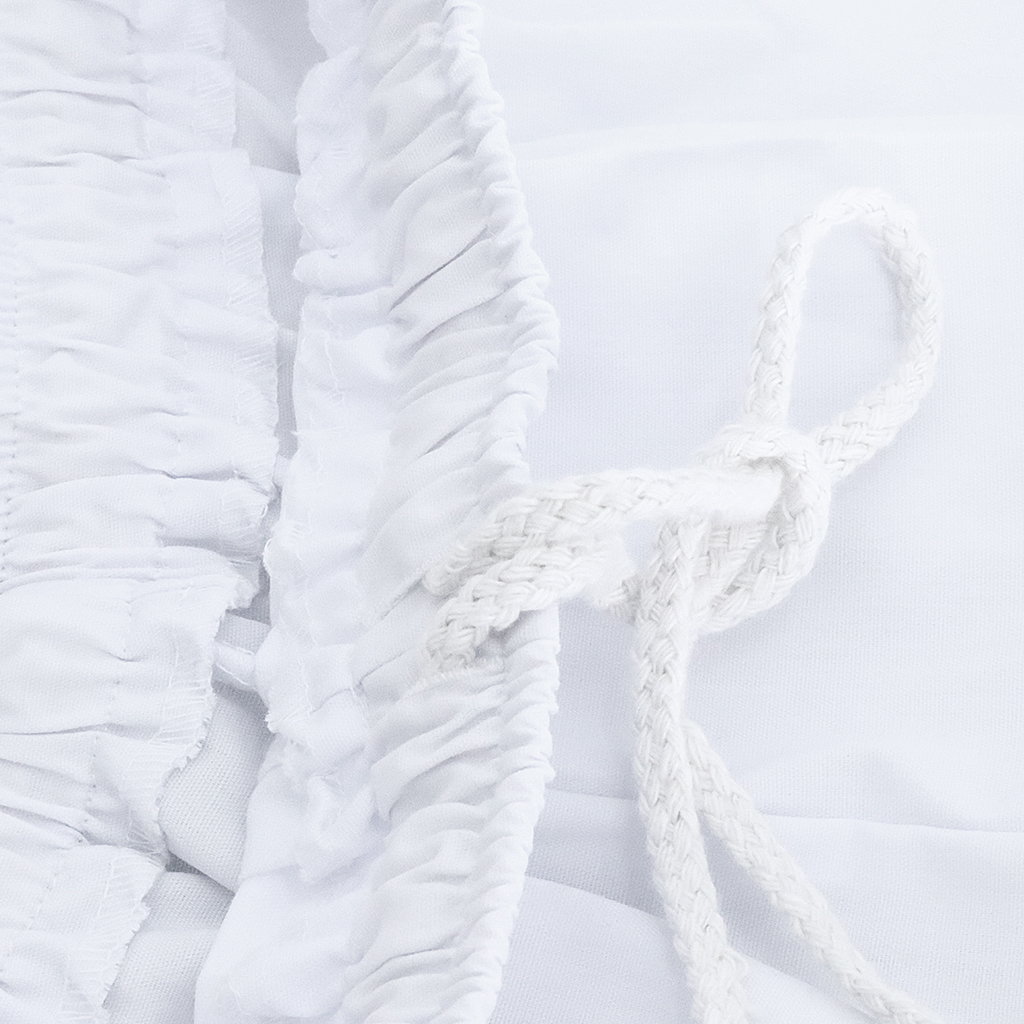 Unisex Work Wear Food Service Pants Chef Uniform Pants Trousers White