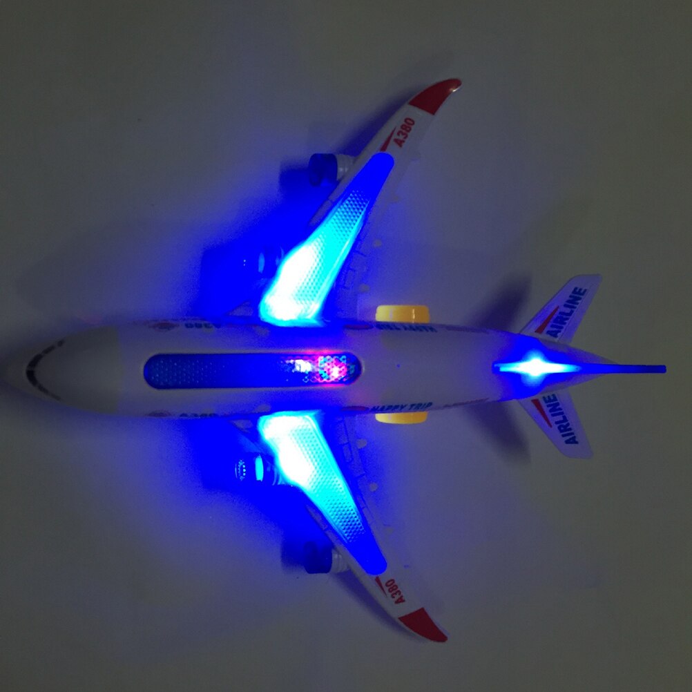 Kinderen Vliegtuig Speelgoed Elektrische Vliegtuig Muziek Licht En Geluid Model Vliegtuig Speelgoed Jongen En Meisje Outdoor Speelgoed Spel Vliegtuig