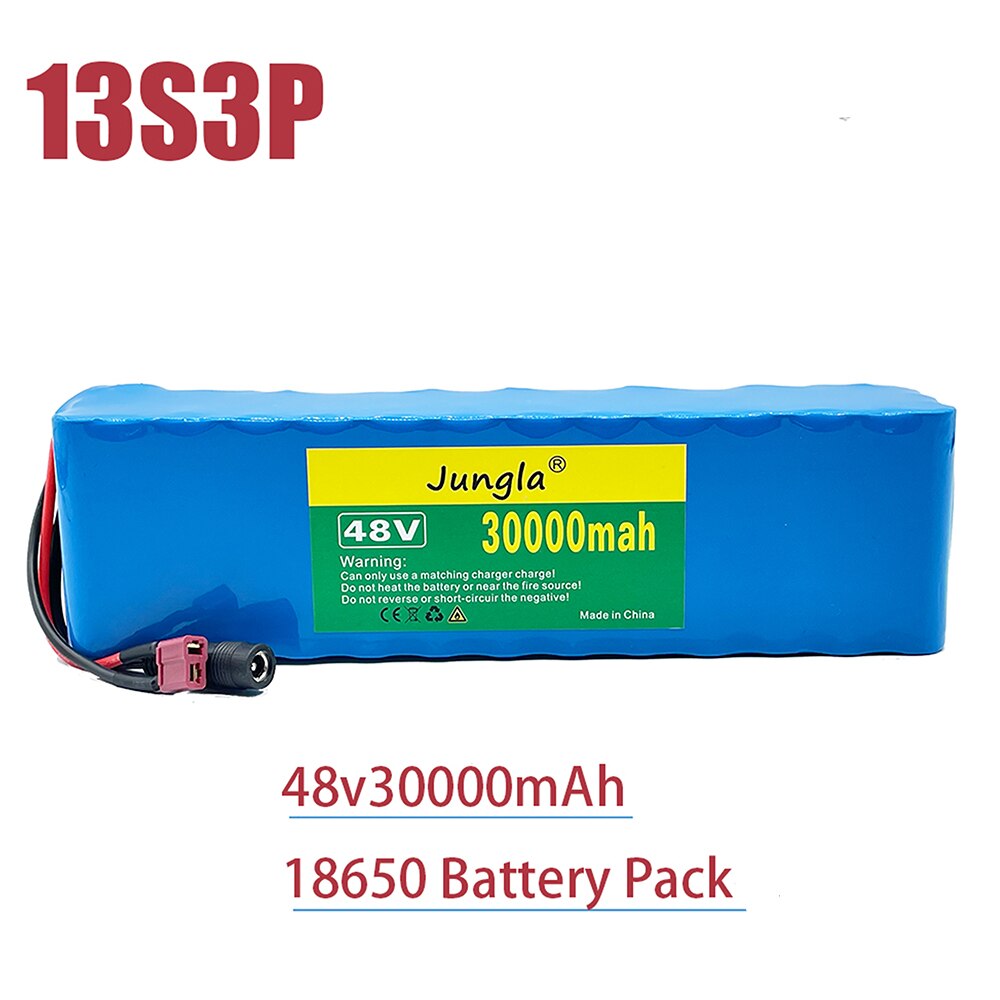 48v lithium ion battery 48v 30Ah 1000w 13S3P Lithium ion Battery Pack For 54.6v E-bike Electric bicycle Scooter