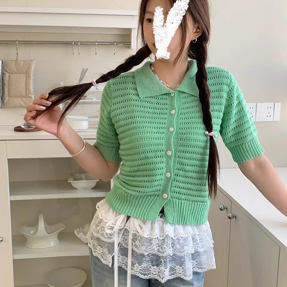 Koreanske  y2k blonde mini nederdele kvinder sød lolita korte nederdele sød højtaljet streetwear sort flæsenederdel