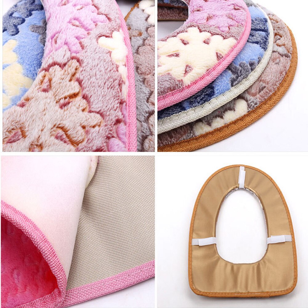 1pc mykt dårlig toalettsete nærmestool vaskbar varmere matt dekkepute pute dårlig toalett toalettsete toalett toalettsete