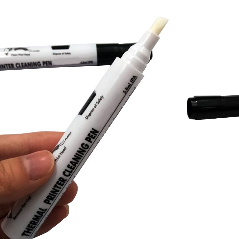 5 bolígrafos de reparación útiles, bolígrafos esterilizadores, bolígrafos de limpieza para cabezal de impresión de impresora, impresoras de tarjetas de etiquetas, bolígrafos de limpieza para impresora térmica