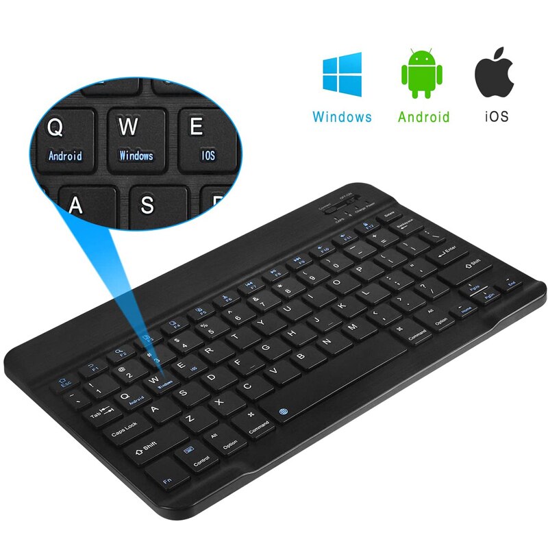 Per iPad tastiera e Mouse Combo tastiera Bluetooth Wireless Teclado per iPad Xiaomi Samsung Huawei Tablet Android IOS Windows