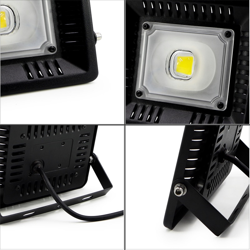 Waterproof IP65 Led Flood light Spotlight AC 220V 240V Floodlight 30W 50W 100W Outdoor Lighting Wall Lamp LED Flood Light
