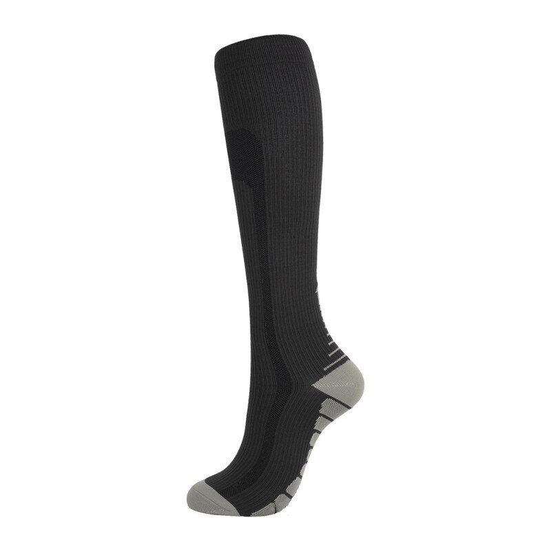 Men Women Running Socks Sports Compression Happy Tube Socks Support Nylon Unisex Outdoor Racing Pressure Stockings