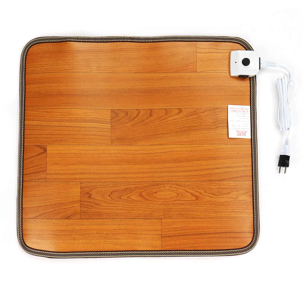 Electric Heating Mat Foot Feet Warmer Office Warm Feet Thermostat Heating Pad Home Heated Floor Carpet 50x30cm / 55x50cm: 55x50cm