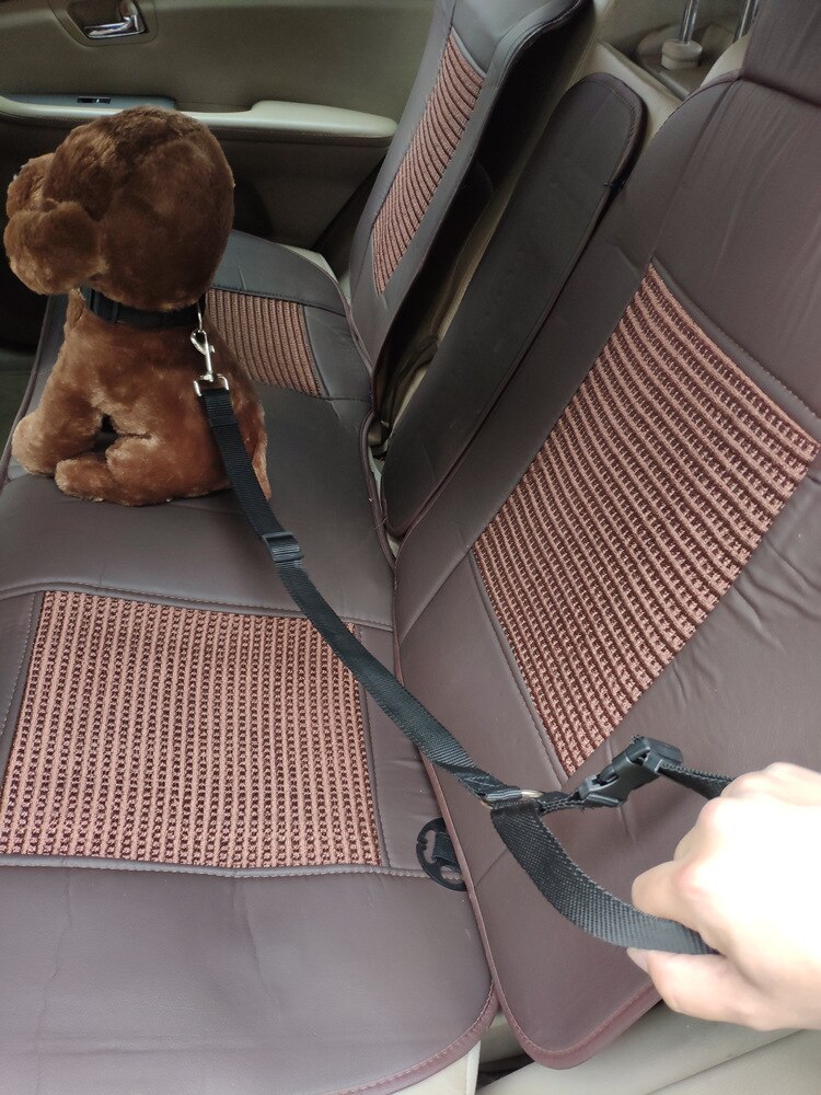 2-In-1 Huisdier Hond Kat Autogordel Clip Voor Auto Lead Leash Back Seat Veiligheid Belt verstelbare Harnas Voor Hond Kraag Hond Accessoires