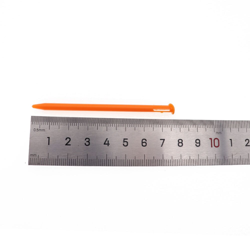 8 Stks/partij Zwart Platic Stylus Screen Touch Pen Voor Nintendo 3DS