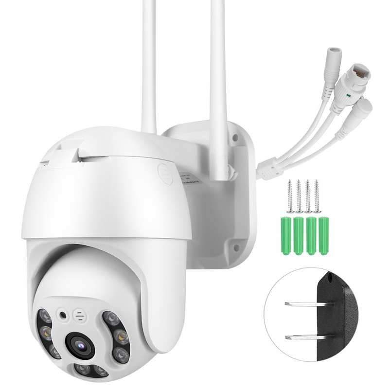 1080P WIFI IP Camera Waterproof 8 LED Night Vision Security Camera for Onvif: U.S. regulations