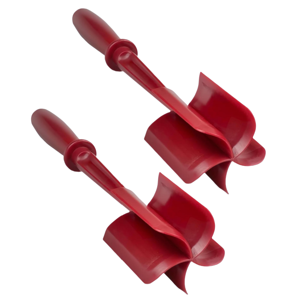 Meat Chopper Heat Resistant Ground Beef Masher Non-Stick Meat Shredder Potato Tomato Turkey Hamburger Mix Smasher Kitchen Gadget: Orange