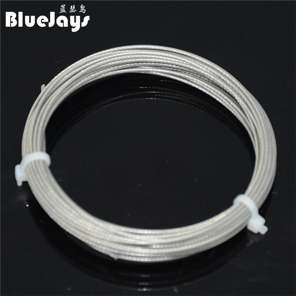 Fishing steel wire Fishing lines 50m-8m max power 7 strands super soft wire lines Cover with plastic Waterproof