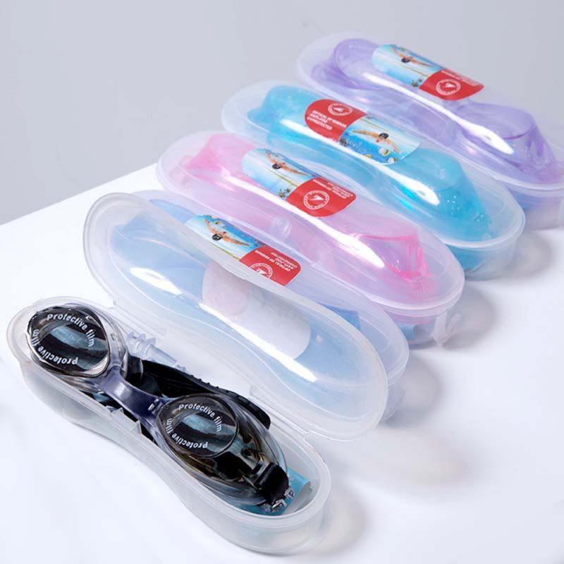 Adjustable Swim Eyewear Flat Light Swimming Goggles Waterproof For Men Women Adult Junior Sportswear Accessories