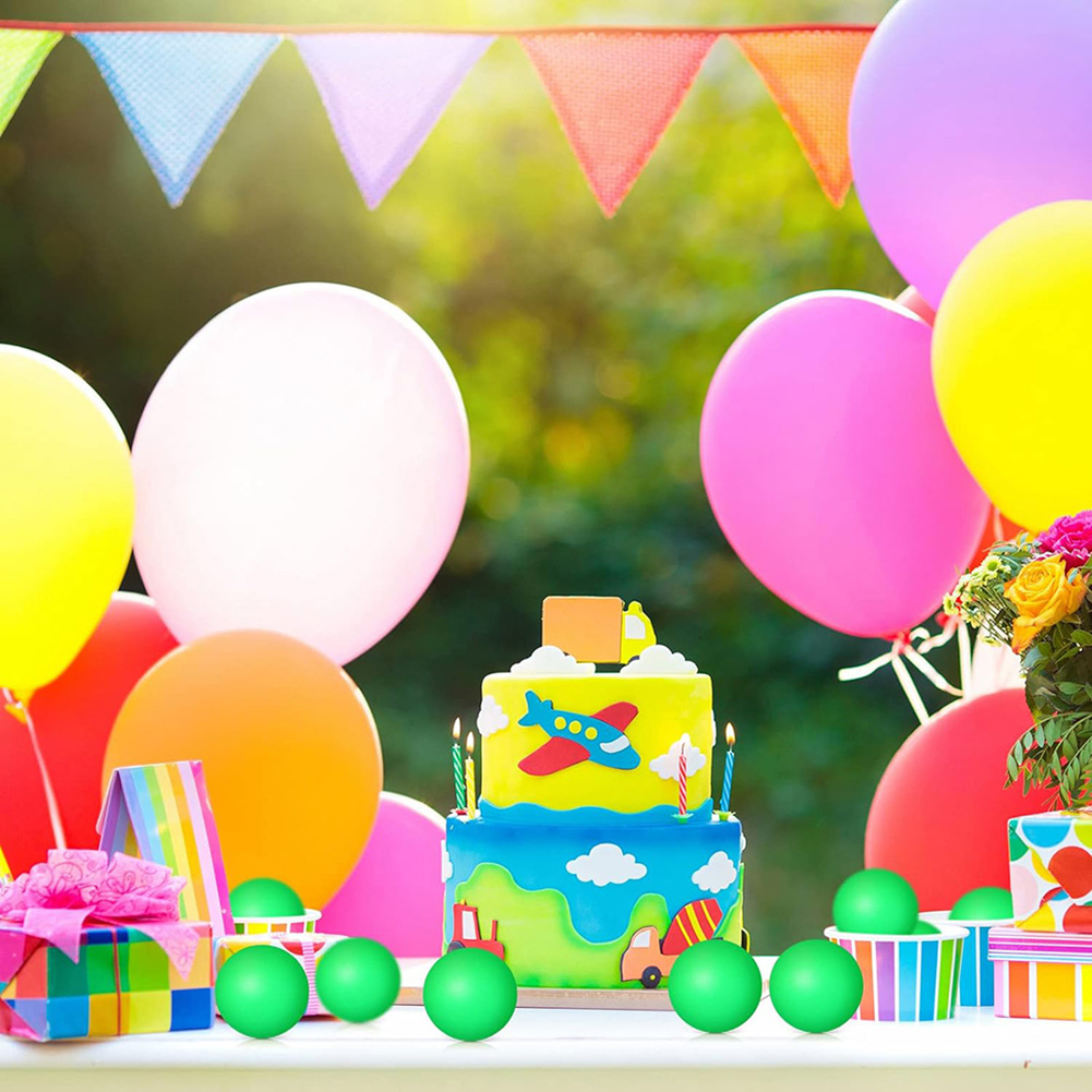 50 Uds. Bolas de colores lavables, pelotas de Ping Pong de 40mm, bolas multicolores para decoración de de cerveza, juegos competitivos