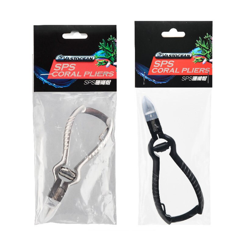 Aquarium Coral Sps Scissors Stainless Steel Fish Reef Tank Tools Coral Clamp Black SPS Coral Bone Cutter