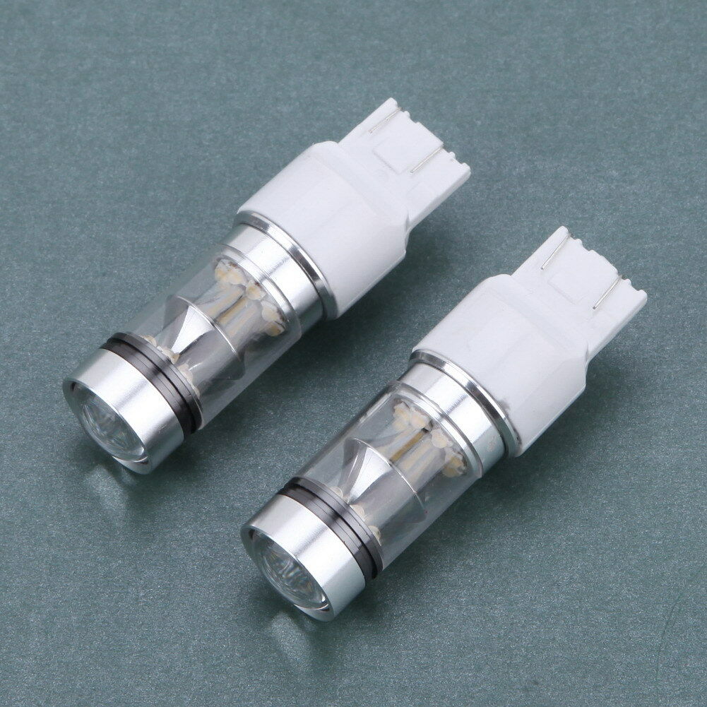 Set Backup Reverse Bulb T20 7440 7443 100W 20SMD Car Brake Light DC 9V-30V