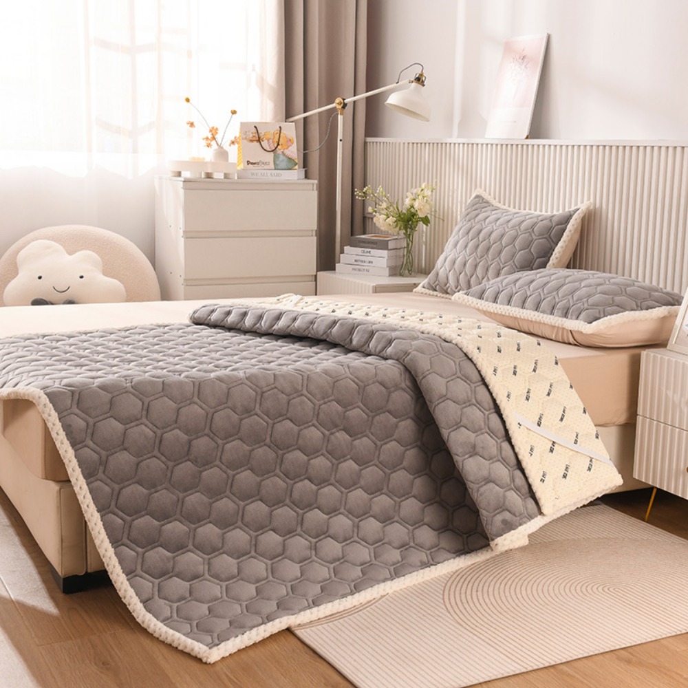 Seng topmadras studerende blødt quiltpude liggeunderlag husholdning soveværelsesmåtte gulv tatami seng pude antibakteriel madras