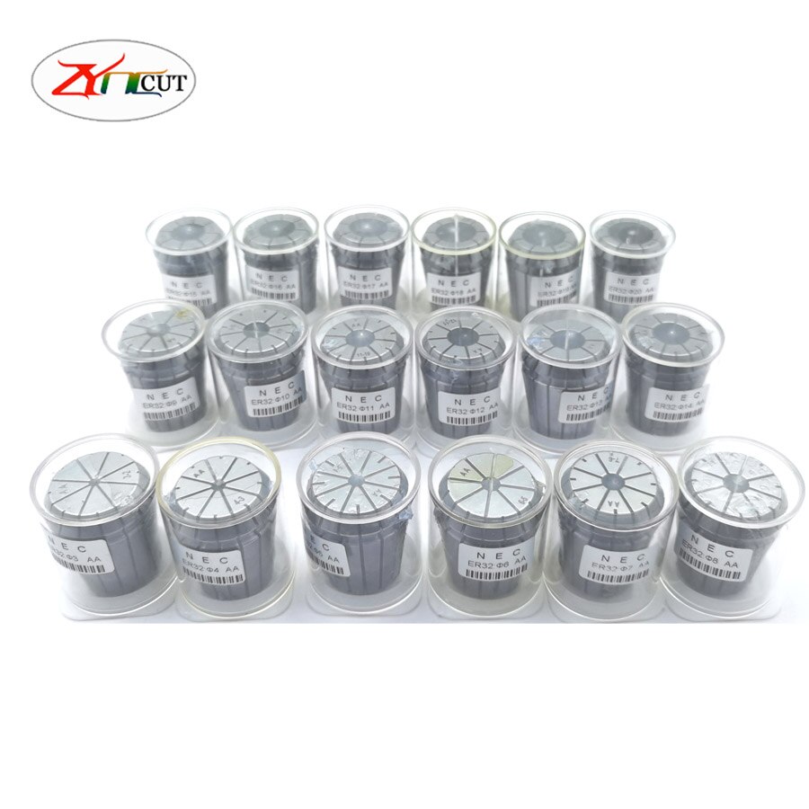 Hoge Precisie ER32 Collet 3-20Mm Chuck Voor Cnc Frees Graveermachine Spindel Motor Frezen Collet ER32 Collet