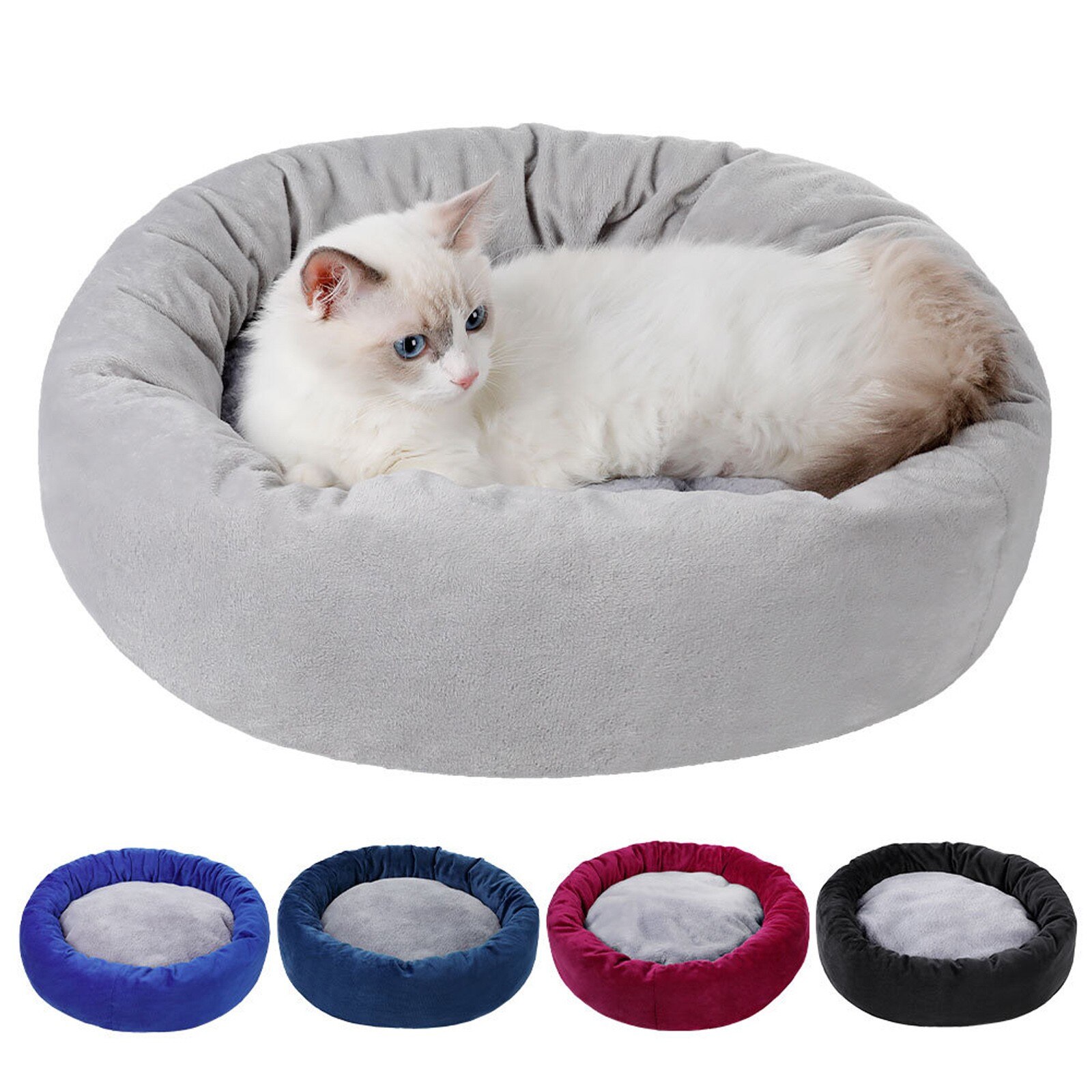 Comfortable Plush Kennel Dogs Pet Litter Deep Sleep Cat Litter Sleeping Bed Pet Sofa And Comfortable Dog/cat Bed Small
