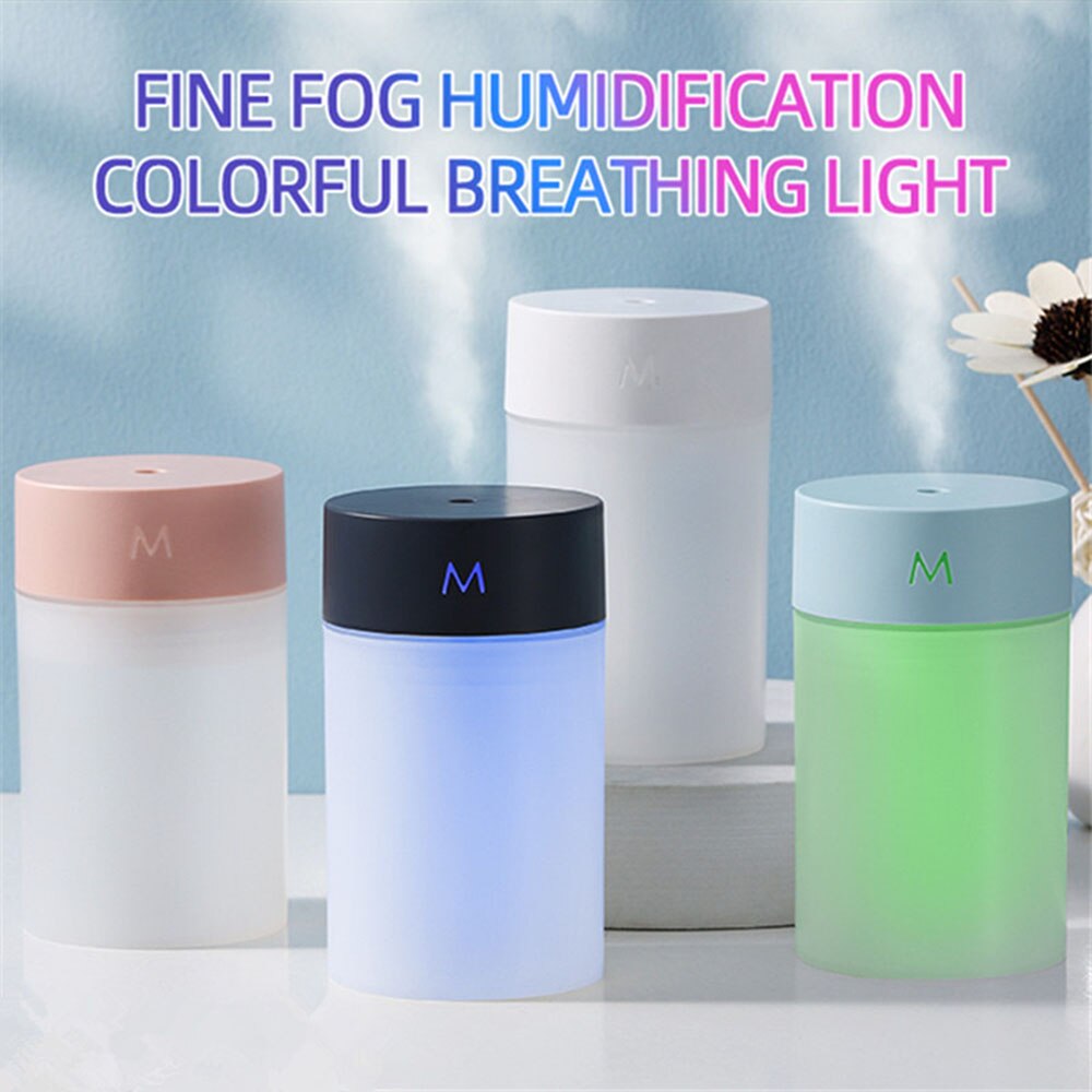 Humidifier Diffuser Mini Air Humidifier Aroma Essential Oil Diffuser USB LED Night Lamp Humidifier Air Purifier Car Purifier