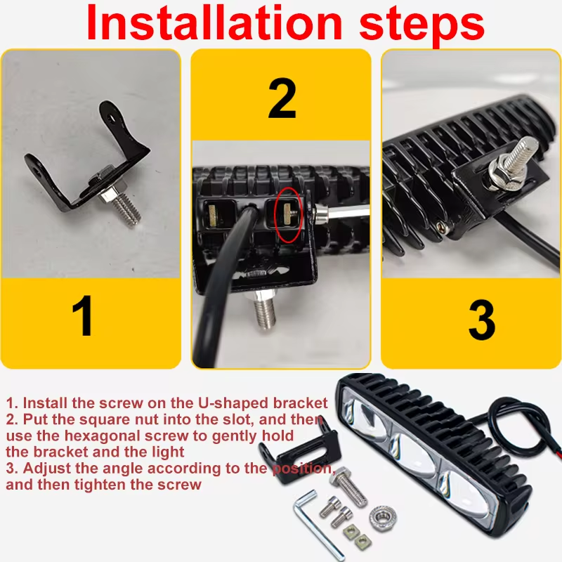 Światło ostrzegawcze robić wózków widłowych 12V-80V, wysoka jasność, czerwona linia, prosty wiązek, strefa niebezpieczeństwa wózka widłowego, punkt bezpieczeństwa wózka widłowego.