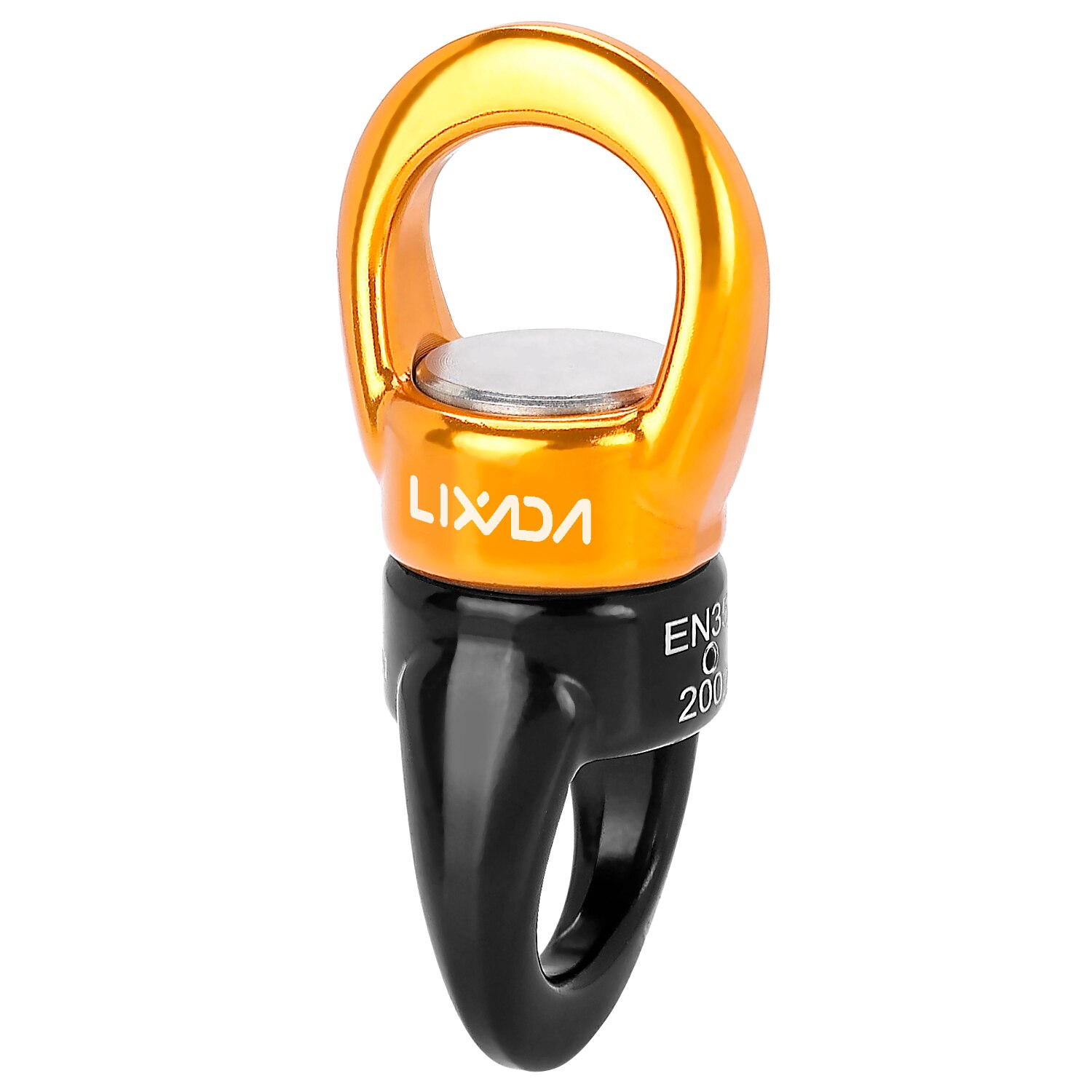 Lixada Swing Swivel 30kN Safest Rotational Device Swing Spinner Carabiner Swivel Climbing Rope Swivels for Web Tree Swing
