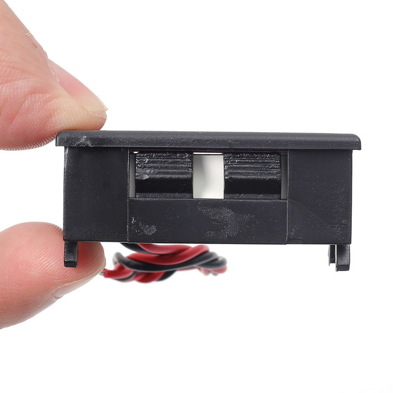 Indicador de nivel de carga de batería de plomo y ácido, 12V, medidor de capacidad de batería de litio, voltímetro LED, pantalla Dual