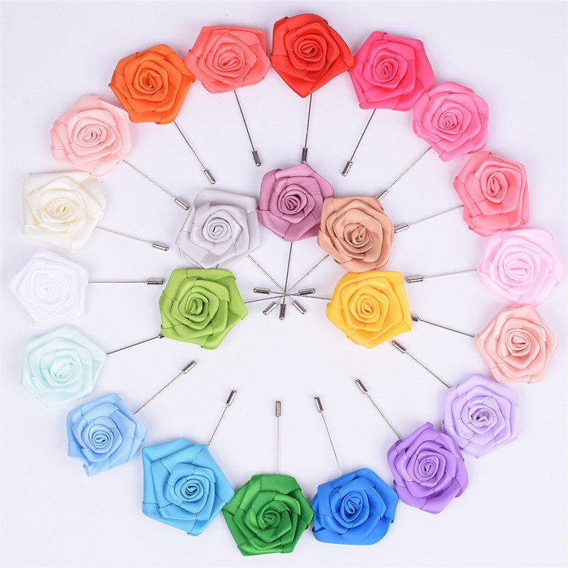 Diy privé-aanpassing bruidegom corsages corsages boutonniere bloemen bruiloft corsage pin broche  x1258-16