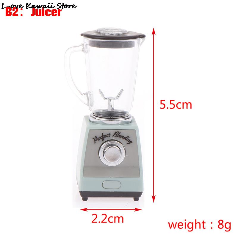 Juego de muebles para casa de muñecas en miniatura, Mini Kit de juguete, accesorios, TV, cocina, nevera para el hogar, juego de simulación para niños, estatuilla Diy: Naranja