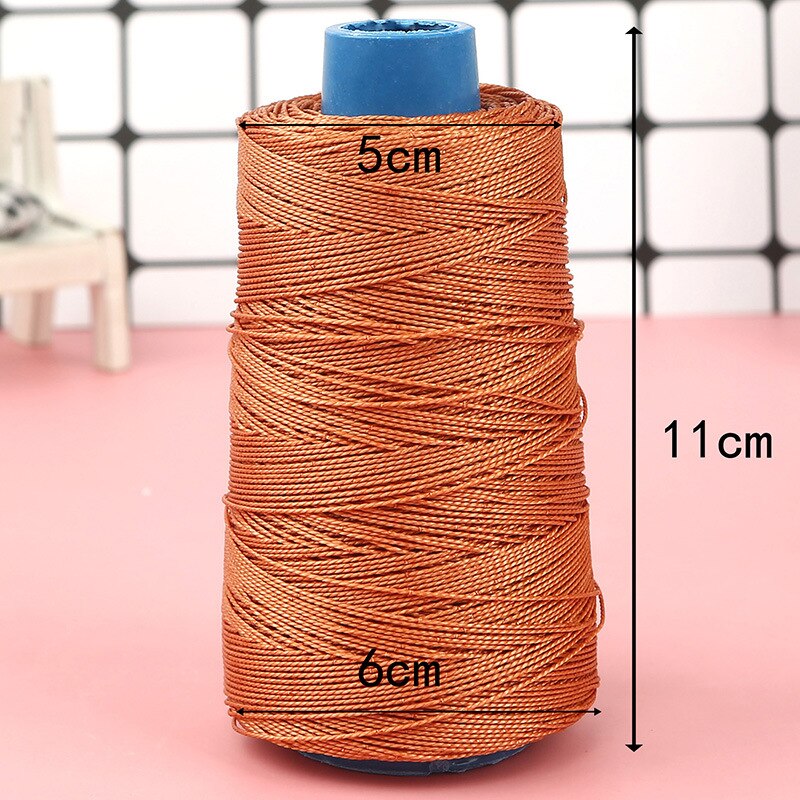 300M Sewing Thread for Leather Shoe Craft Sewing Waxed Thread Durable Strong Nylon Threads Hand Stitching Cord Leathercraft