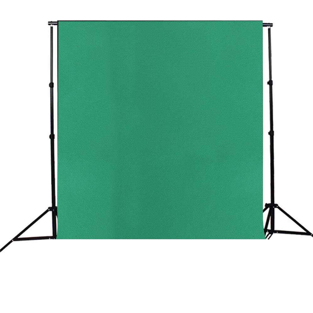 Telón de fondo fotográfico de pantalla verde, accesorio de croma de algodón para estudio de fotografía (sin estante)