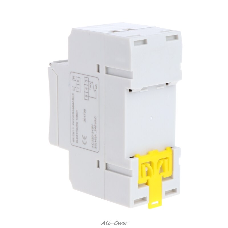 AC 220V 16A Digital LCD 7-Day Programmable Timer Time Relay Switch