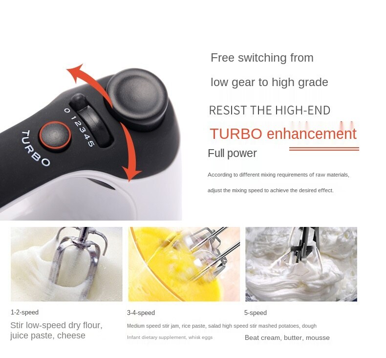 110V220V hand-held electric egg beater beater cream mixer small household appliances high power