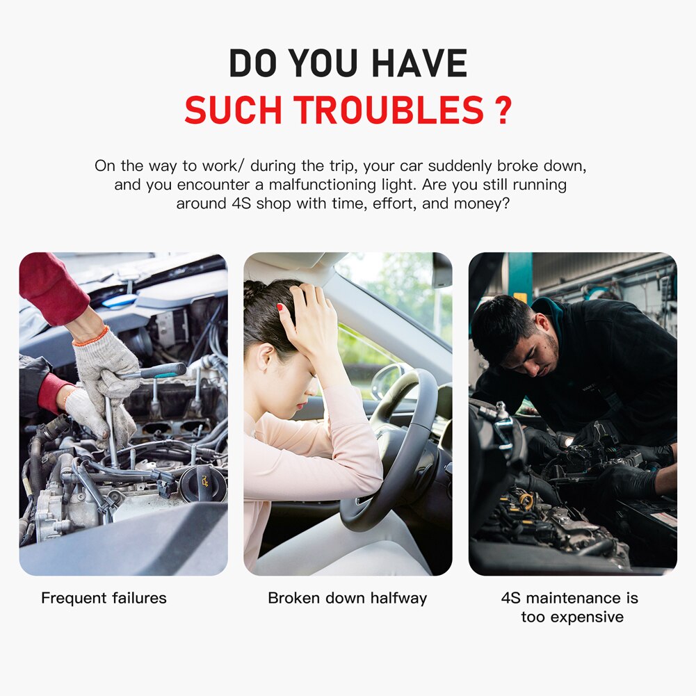 Electric Circuit Tester Handheld Digital Display Car Diagnostic Tools Probe Pencil Tester Multifunction Circuit Test Pen 3 Modes