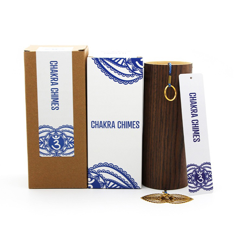 Bamboo Wind Chime Meditation Hand Bells Outdoor Chimes for Garden Sound Healing Musical Instrument Japanese Hanging Wind Bell: Blue