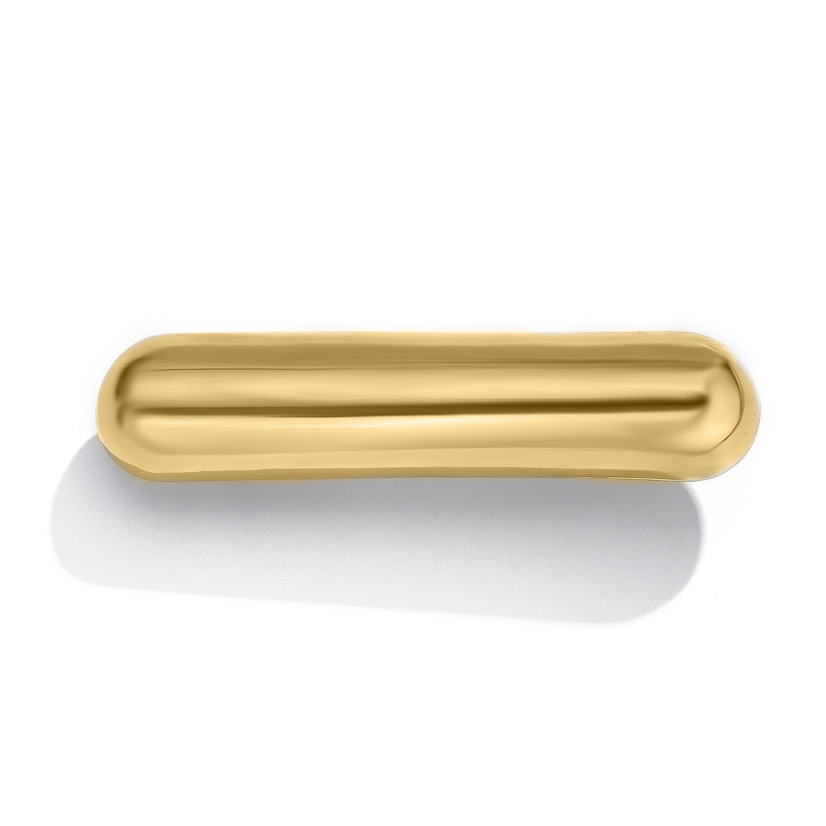 Pinzas para el cabello de Metal de doble capa huecas y gruesas simples para mujer, diademas, gomas elásticas, cuerdas para el cabello, accesorios para el cabello de: COLOR ORO ROSADO