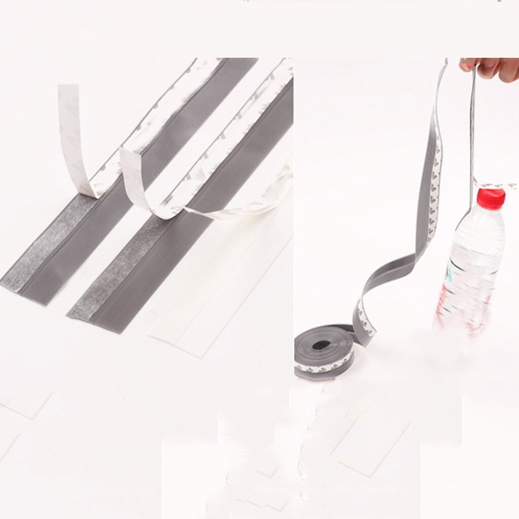 Sellado de ventanas para puertas de cristal, barra de aislamiento acústico, Autohesion, cortavientos, madera, burlete inferior