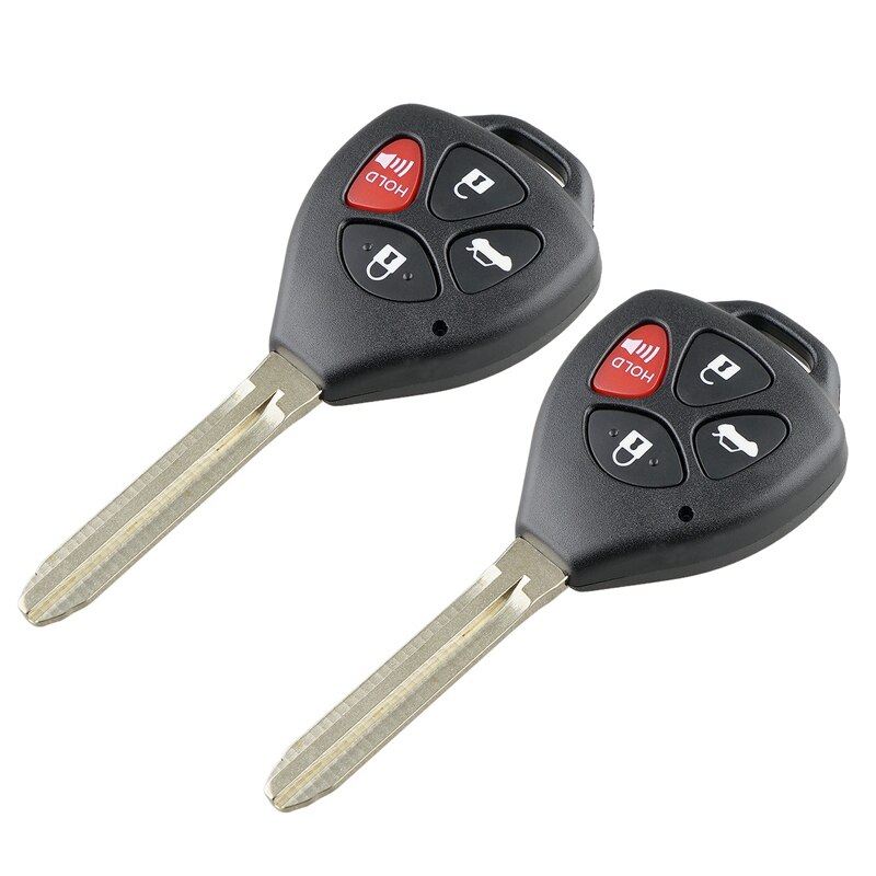 2 x para Toyota Camry 2007, , , HYQ12BBY llave inteligente para control remoto de coche botón 4 314,4 Mhz