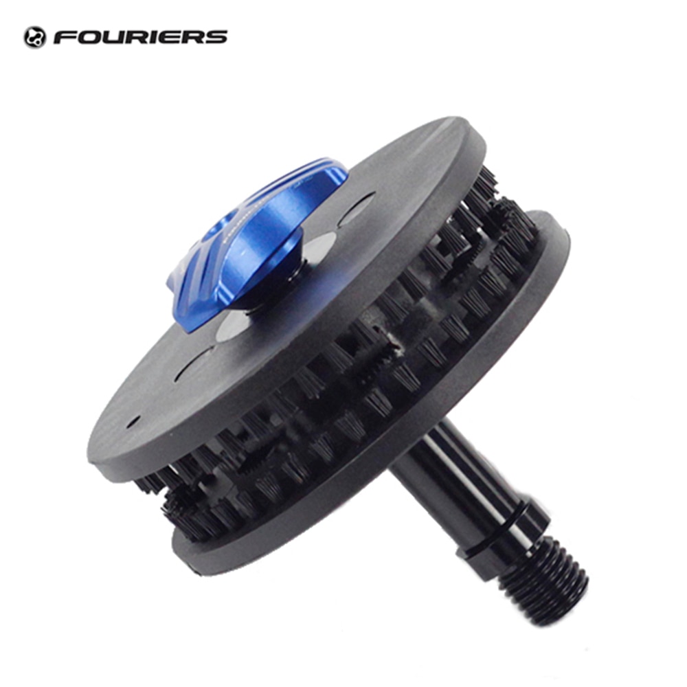 Fouriers Kettenhalter, Hakenreiniger, Bürste, Kettenaufhänger, M12, Steckachse, Schnellspanner, hintere hydraulische Bremse, Rahmenschutzhalter