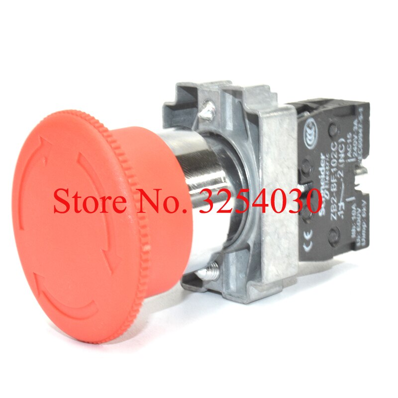 Supply Home-made 10A 600V Emergency Switch Electric Breaking Switch Power off Switch XB2-BS542 for HELI Electric Pallet Trucks
