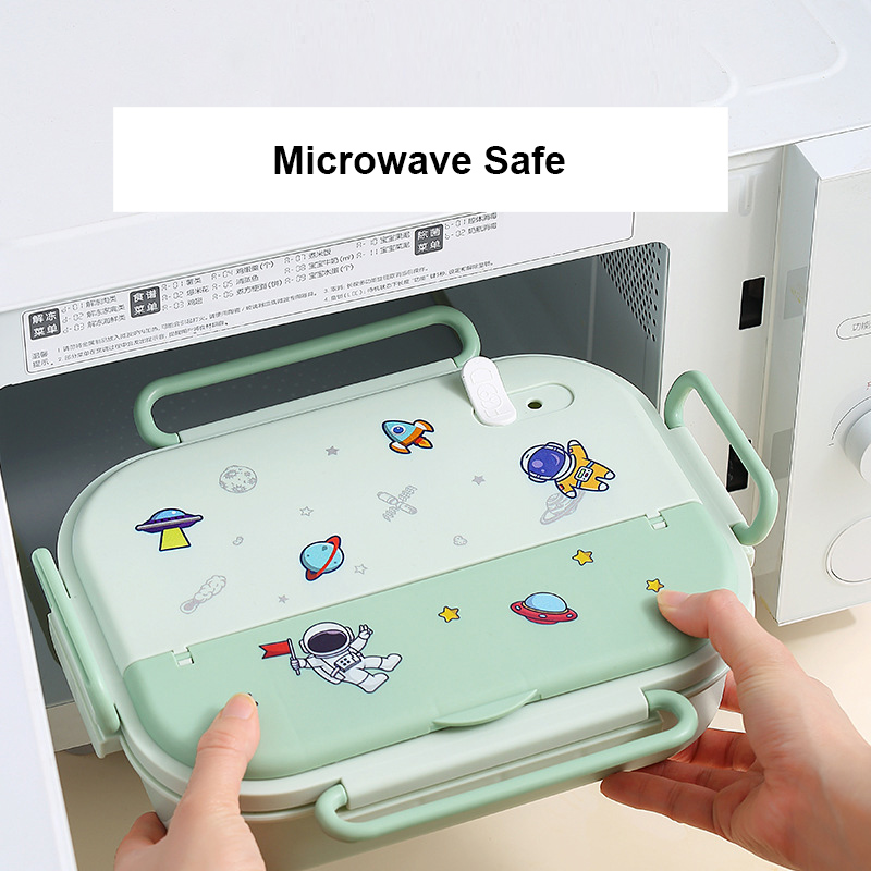 PizzAthome 316 Stainless Steel Lunch Box Food Grade Bento Box for Kids Adult Stackable 2 Layer Containers Leakproof Lunch Box