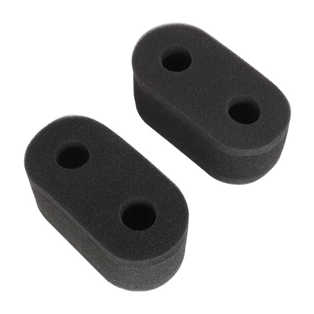 1 pair Foam Carb Sock Air Filters Double Trumpet For Weber DCOE Dellorto Jenvey carburetor: Default Title