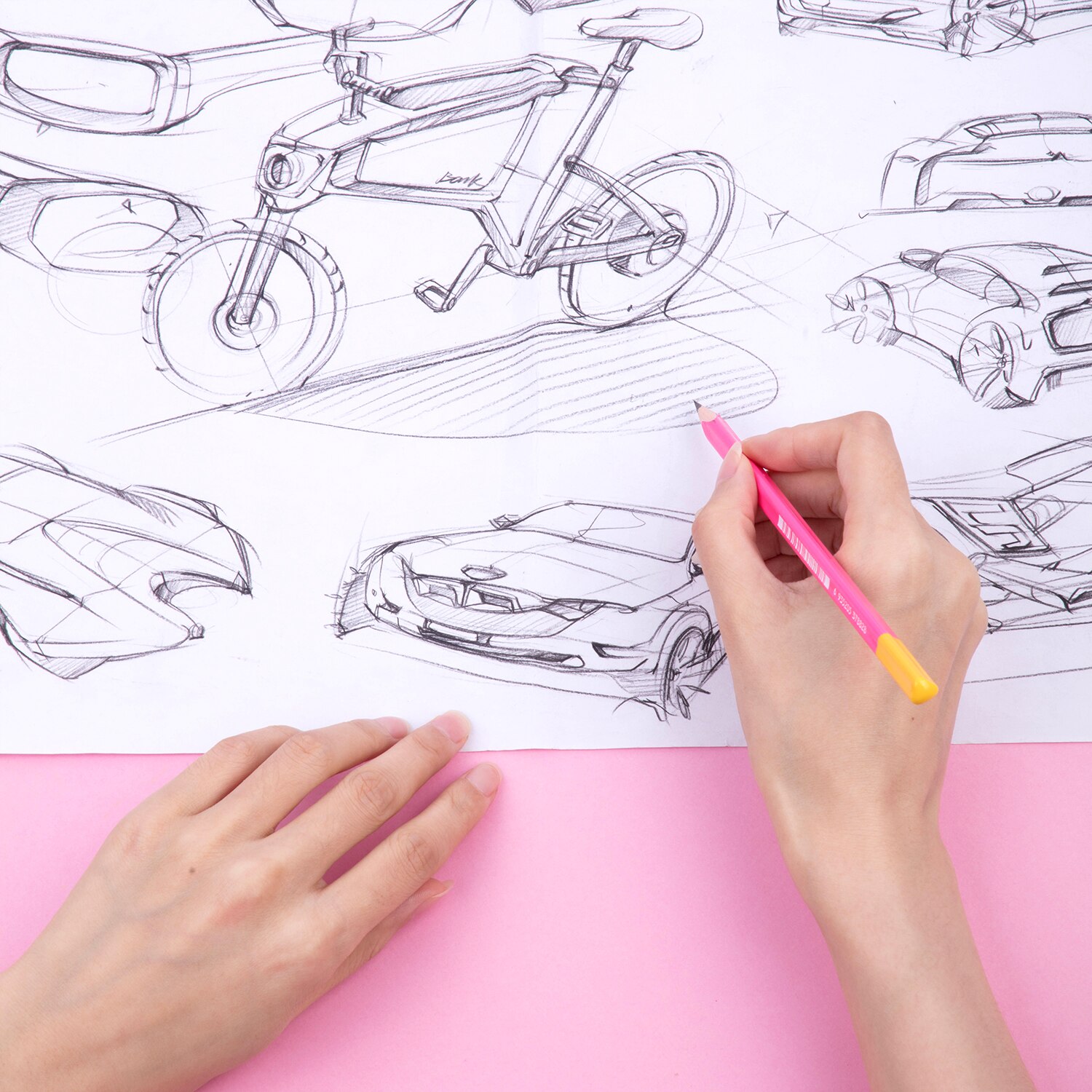 Deli Graphite Pencils for School 1 Barrel(30PCS) HB/2B Cute Pencil Drawing Pencil Set Pencils for Kids