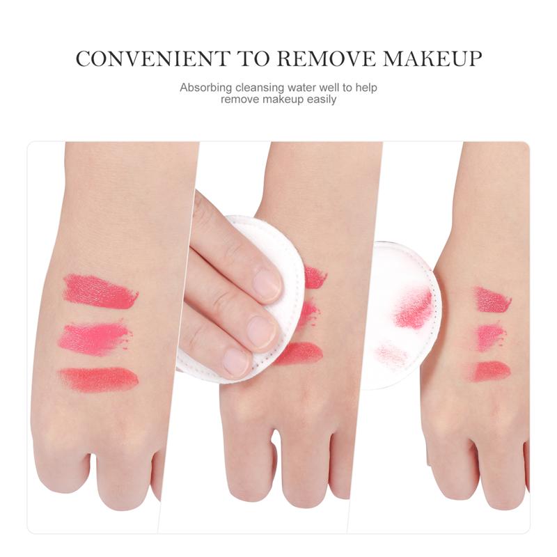 200 Stuks Katoenen Pads Soft Thicken Facial Make-Up Pads Katoen Remover Pads Voor Meisjes Dames