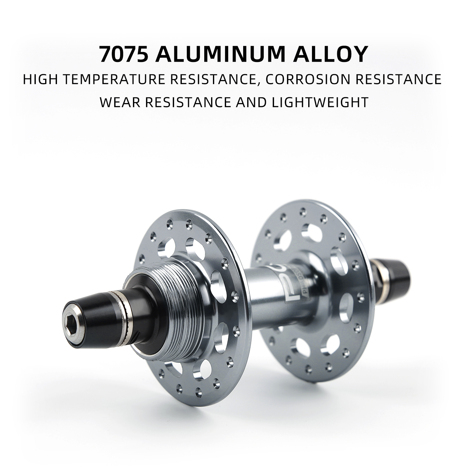 POLSO FH003 Fixed Gear Bike Hub Aluminum Alloy Fixie Front and Rear Bicycle Hubs Single Speed Track Cycling