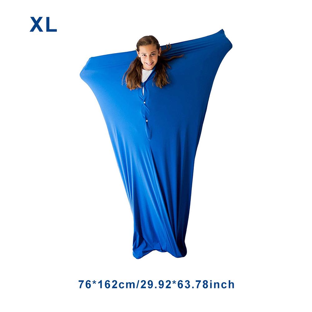 Kinderen Zintuiglijke Sok Full Body Wrap Om Stress Angst Stretchy Veilig Comfortabel Ademend Sack Voor Jongens Meisjes: 76x162cm