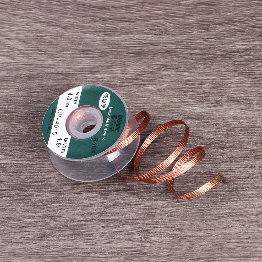 Desoldering Braid Tape Copper Solder Wire Soldering Wick Tin Solder Removal Braid Welding Wire Repair Tool