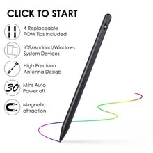 Tekening pen capacitieve pen compatibel met alle tablet telefoons geschikt voor apple potlood ipro pen