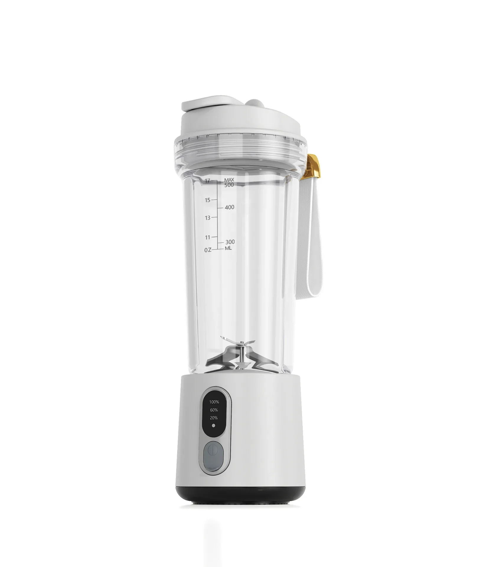4000 Mah Draagbare Juicer Dual Purpose Sap Cup 180W Usb Outdoor Vers Fruit Blender 4 Blade Smoothie Sap cup Blender: YELLOW